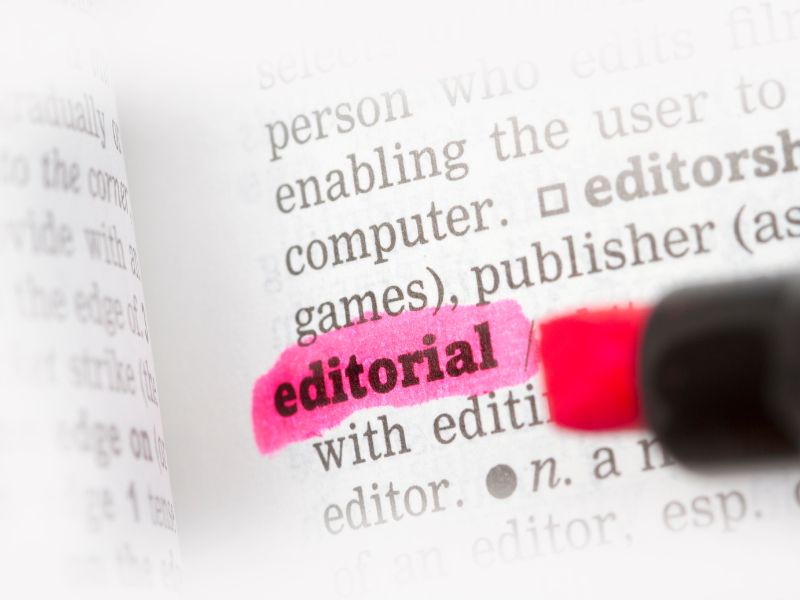 o que é linha editorial