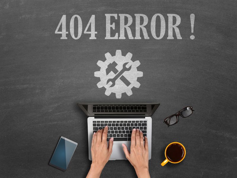 erro 404 por que acontece