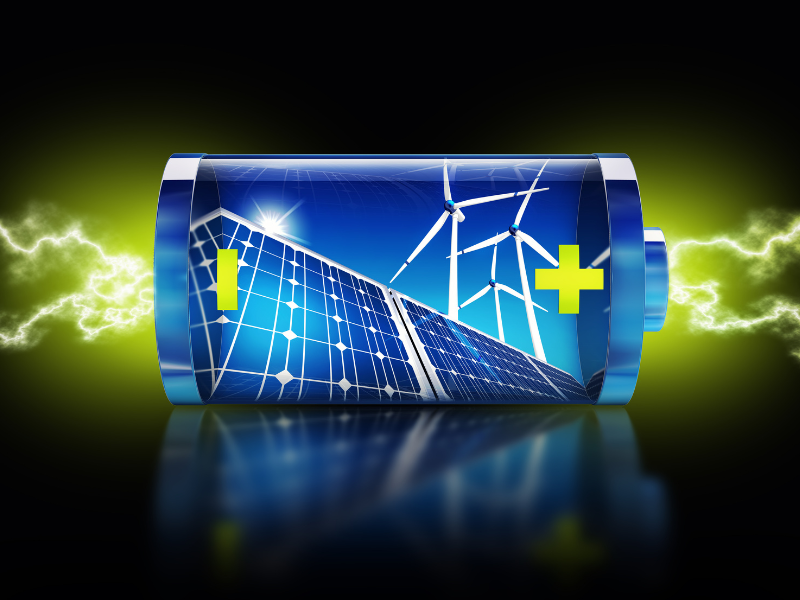 bateria para energia solar para indústria