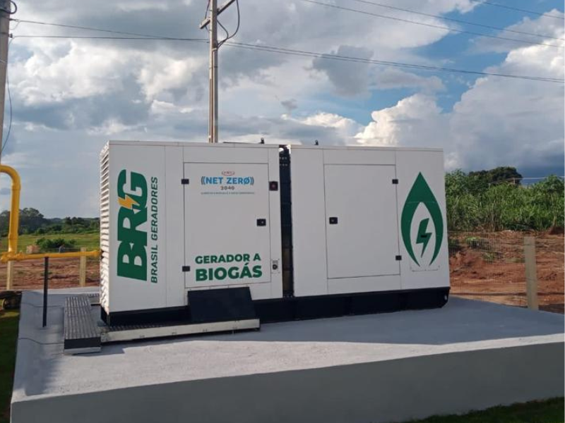 gerador econômico movido a biogás