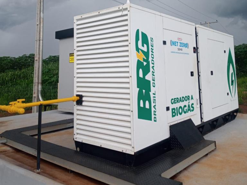 gerador auto sustentável biogás